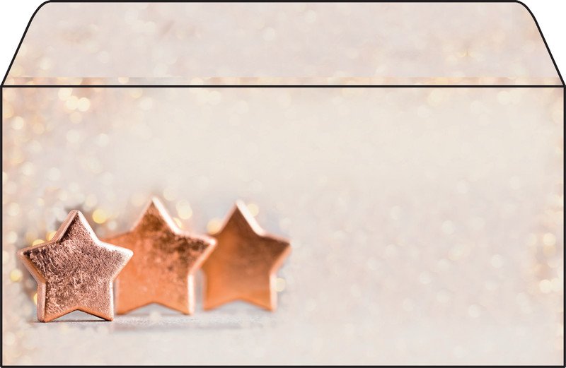 Sigel Weihnachtsbriefumschlag C6/5 90gr Copper Glance Pic2