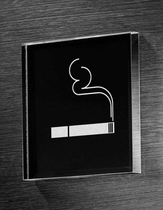 Sigel Wand-/Tür-Piktogramm Rauchen erlaubt Pic1