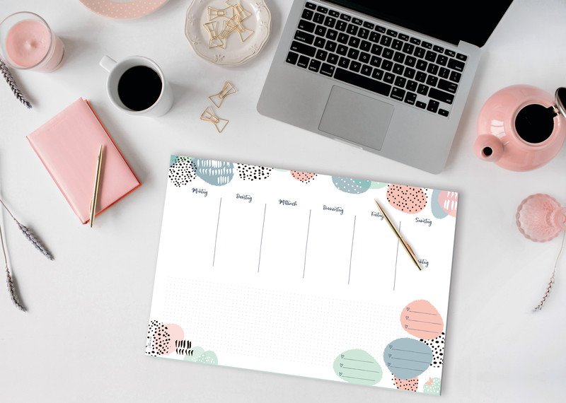 SIGEL Schreibunterlagen JOLIE® Wochenplaner Pic2