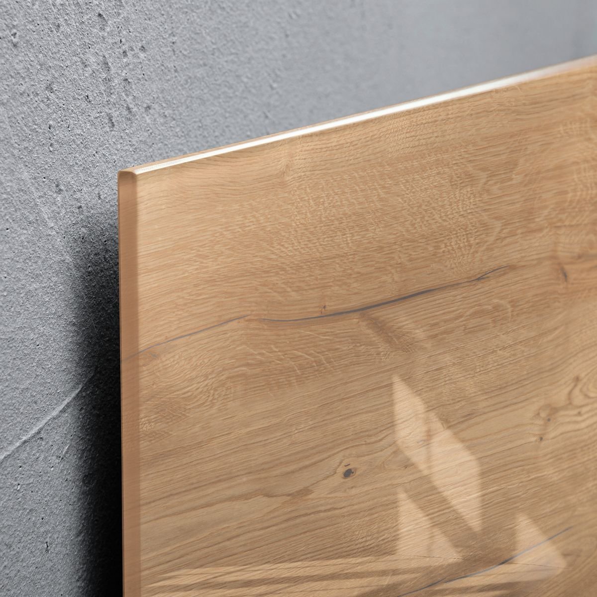Sigel Glas Magnetboard Natural-Wood 48x48cm Pic2