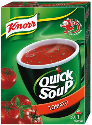 Knorr Quick Soup Tomato 56g 3x1 Port. Pic1