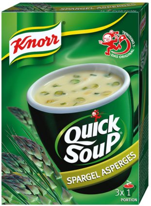 Knorr Quick Soup Spargel 42g 3x1 Port. Pic1