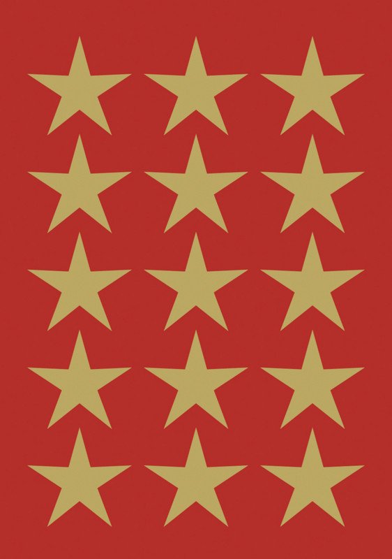 Herma Decor Sticker Etoiles gold à 3 Pic1