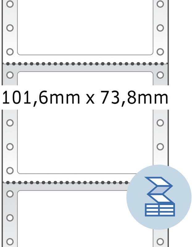 Herma Computer-Etiketten 101.6x73.8mm à 2000 Pic3