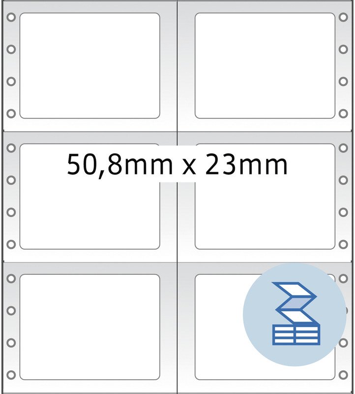 Herma Computer-Etiketten 50.8x23mm à 12000 Pic3