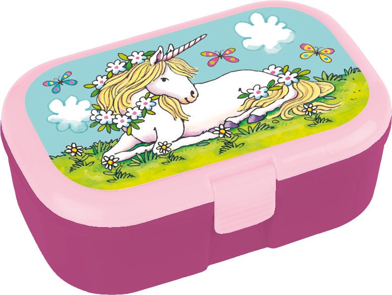 Lutz Mauder Lunchbox mit Obstfach Einhorn Pic1