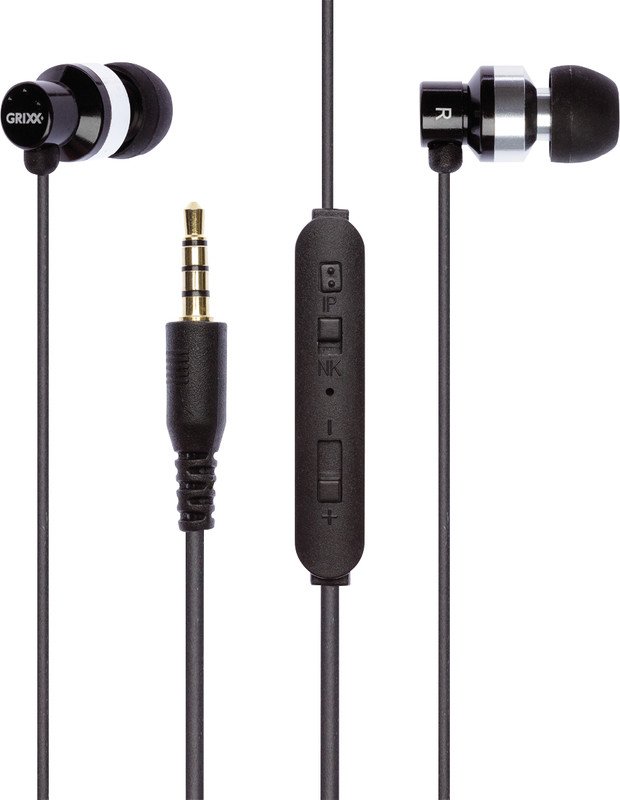 GRIXX Kopfhörer Optimum InEar mit Mikrofon Pic1