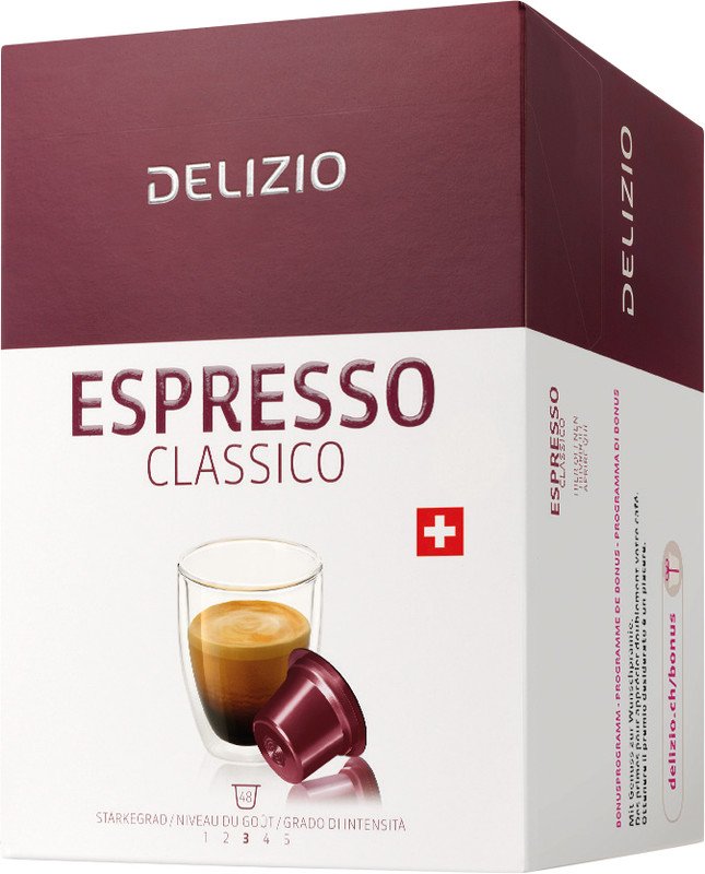 Delizio Kaffeekapseln Espresso Classico Pic1