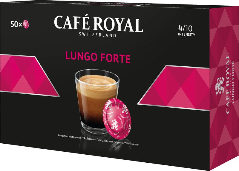 Café Royal Office Pad Lungo Forte à 50 Office Pads Pic1
