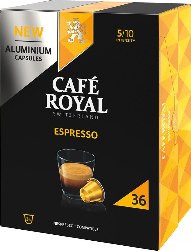 Café Royal Kaffeekapseln Espresso Aluminium Pic1