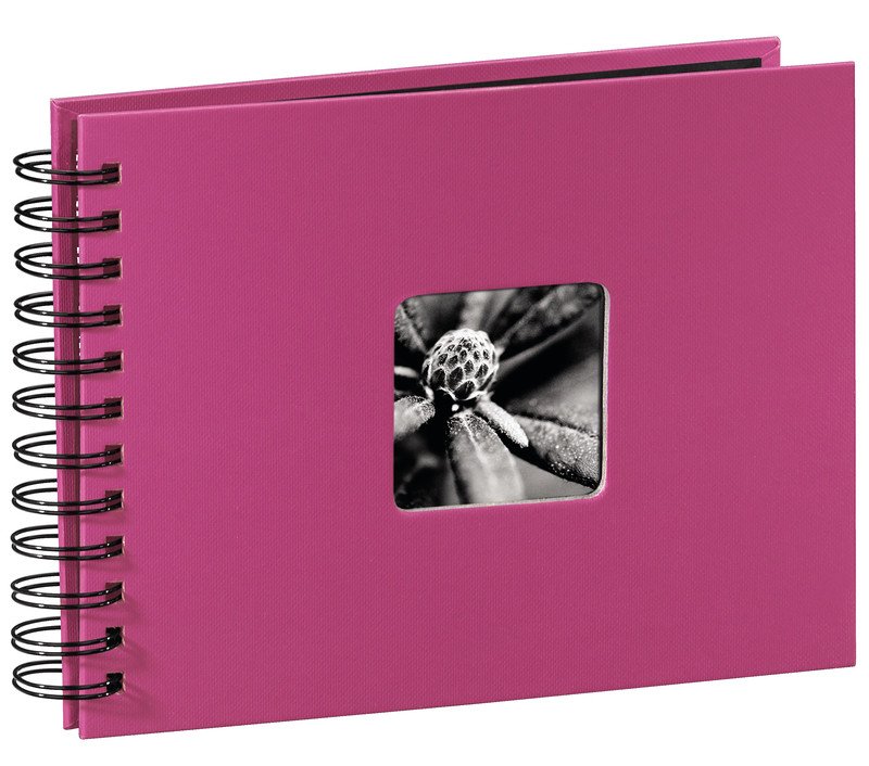Hama Album photo spiralé Fine Art 24x17cm 25 feuillets noir Pic1