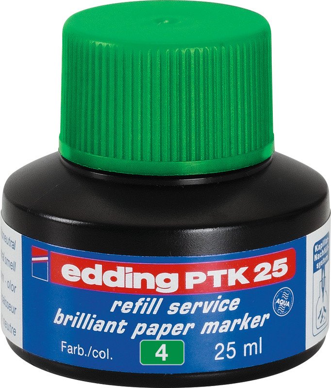 Edding Nachfülltusche PTK 25 permanent 25ml Pic1