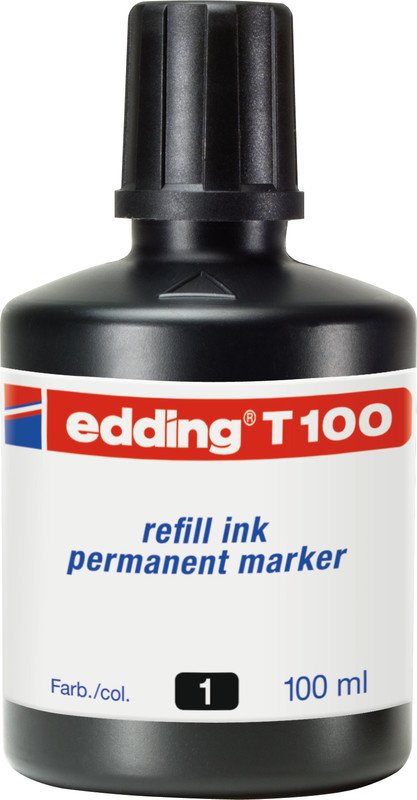 Edding T 100 encre permanente 100ml Pic1