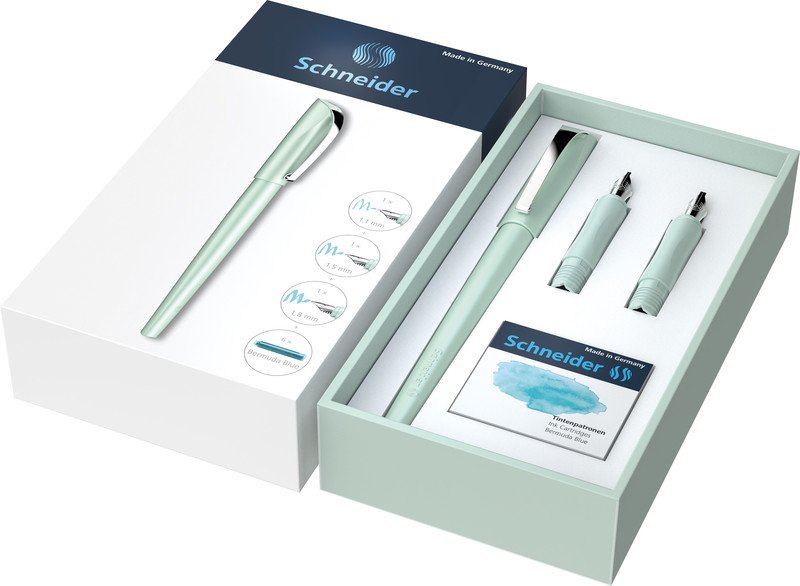 Schneider Stylo plume Callissima Set menthe Pic1