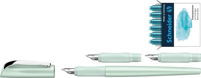 Schneider Stylo plume Callissima Set menthe Pic2