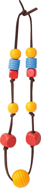 Folia Holzperlen rund Grössen und Farben sortiert à 84 Stk. Pic3