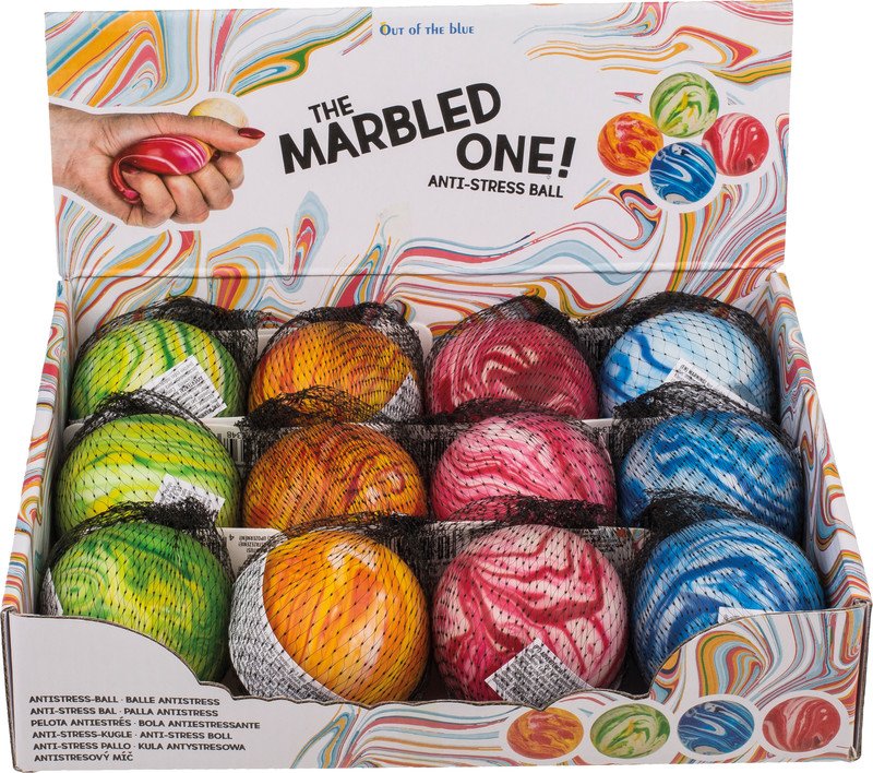 Balle anti-stress OUT OF THE BLUE The Marbled One Pic1