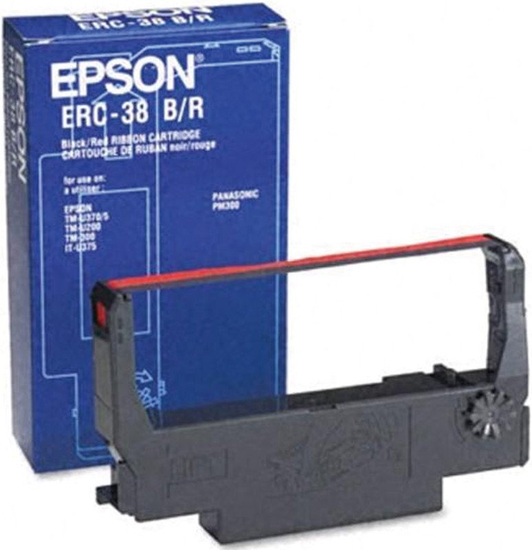 Epson ruban nylon noir-rouge Pic1
