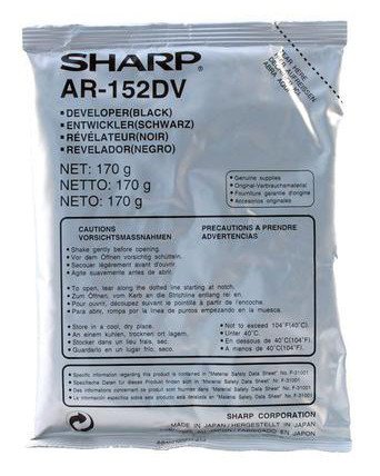Sharp Developer Sharp AR-152DV Pic1