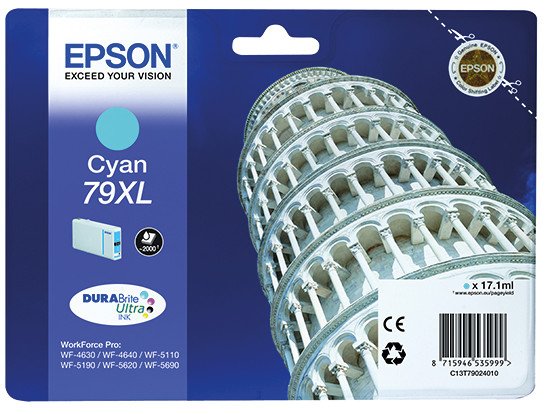 Epson InkJet T790240 cyan Pic1