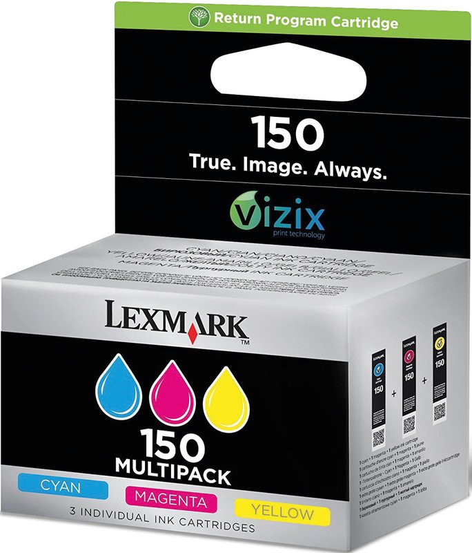 Lexmark cartouche d'encre Multipack 14N1805E couleurs Pic1