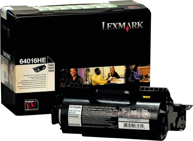 Lexmark Toner 64016HE schwarz Pic1