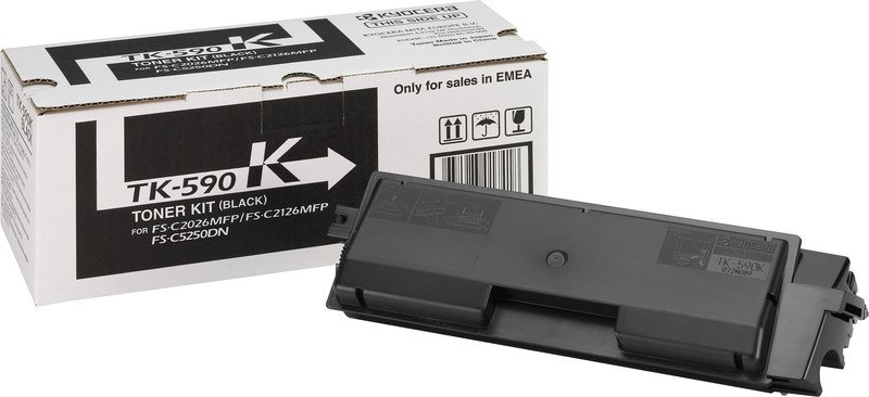 Kyocera Toner TK-590K schwarz Pic1