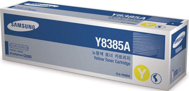 Samsung Toner CLX-Y8385A yellow Pic1