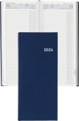 Biella Geschäftsagenda lang Tower 2024 1T/2S blau