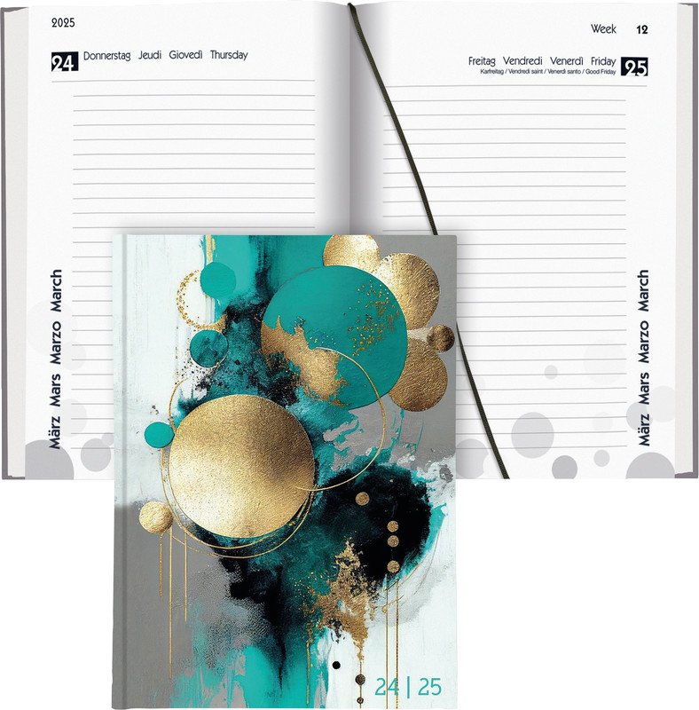 Biella Schüleragenda 12x16.5cm 2025 1T/1S Pic1