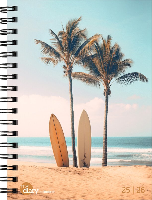 Biella Agenda scolaire 14.5x20.5cm 2026 1S/2P Wire-O Pic3