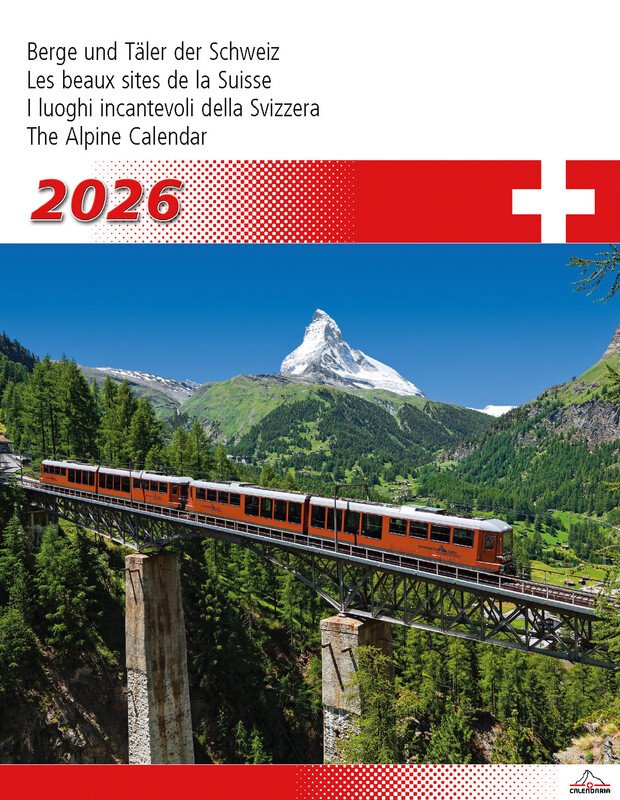 Photoglob Bildkalender Berge und Täler der Schweiz Pic1