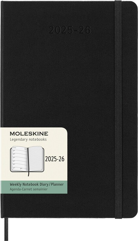 Moleskine Agenda scolaire 13x21cm 25/26 1S/1P Hard Cover Pic1