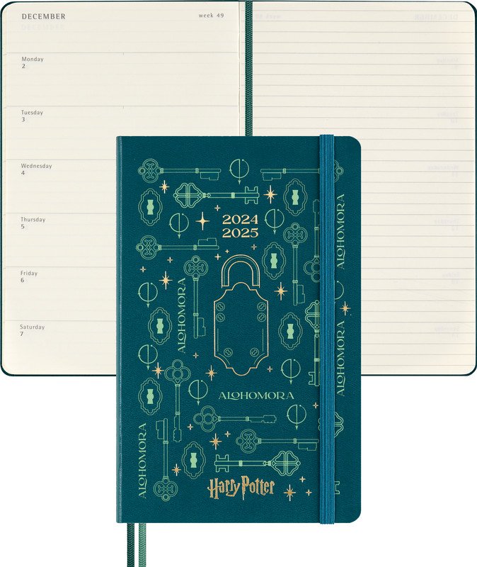 Moleskine Schüleragenda Harry Potter 1W/1S 18M Pic1