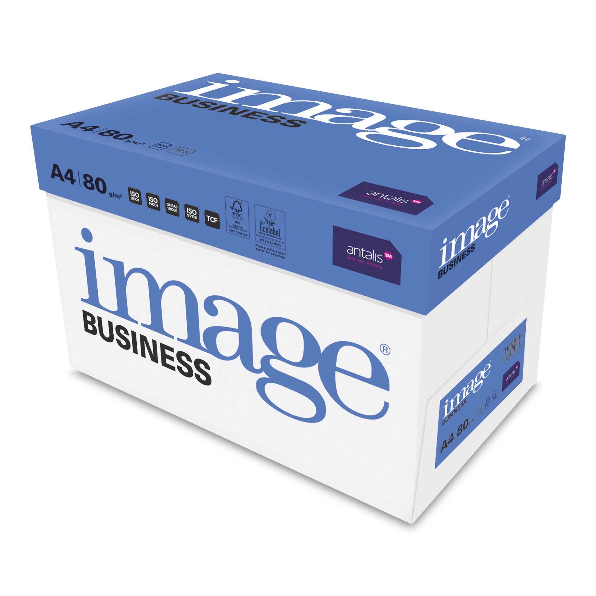 Image Business Kopierpapier FSC A4 80gr à 2'500 Blatt Pic1