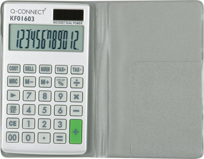 Connect Taschenrechner mit Klappetui 10 Stellen Pic1