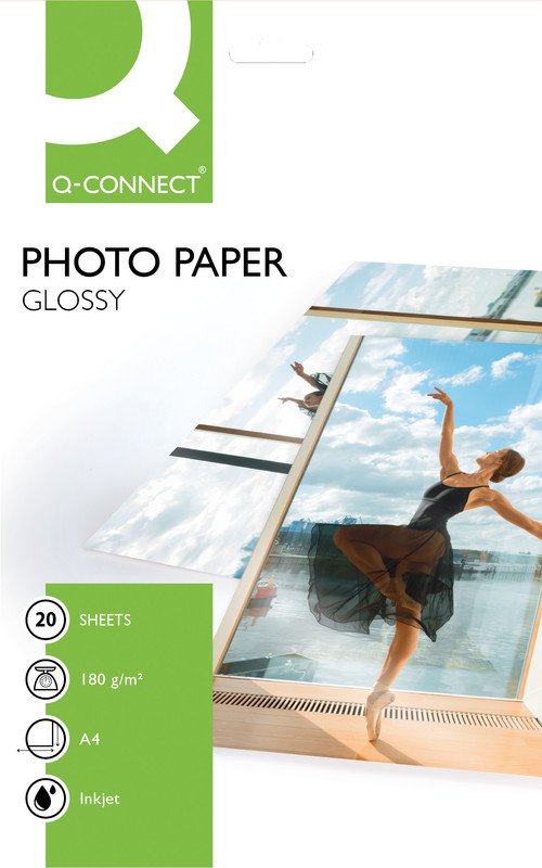 Connect Inkjet Papier A4 180gr à 20 Blatt Pic1