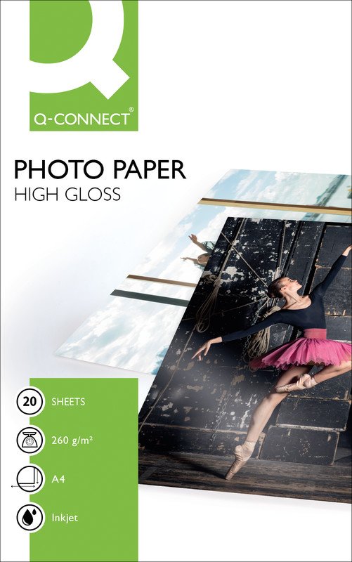 Connect Inkjet Papier A4 260gr à 20 Blatt Pic1