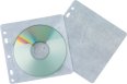 Connect CD/DVD-Taschen PP für 2 CDs pro Hülle