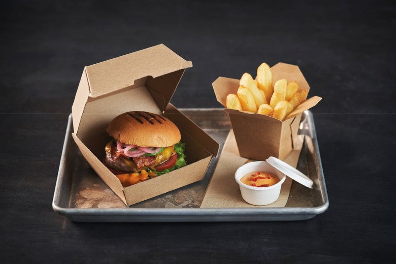 Duni Take Away Boxen BioPak aus Karton 500ml à 55 Pic2