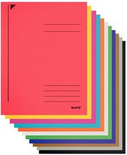 Leitz Chemise à spirale A4 carton 320gr couleurs assorties Pic1