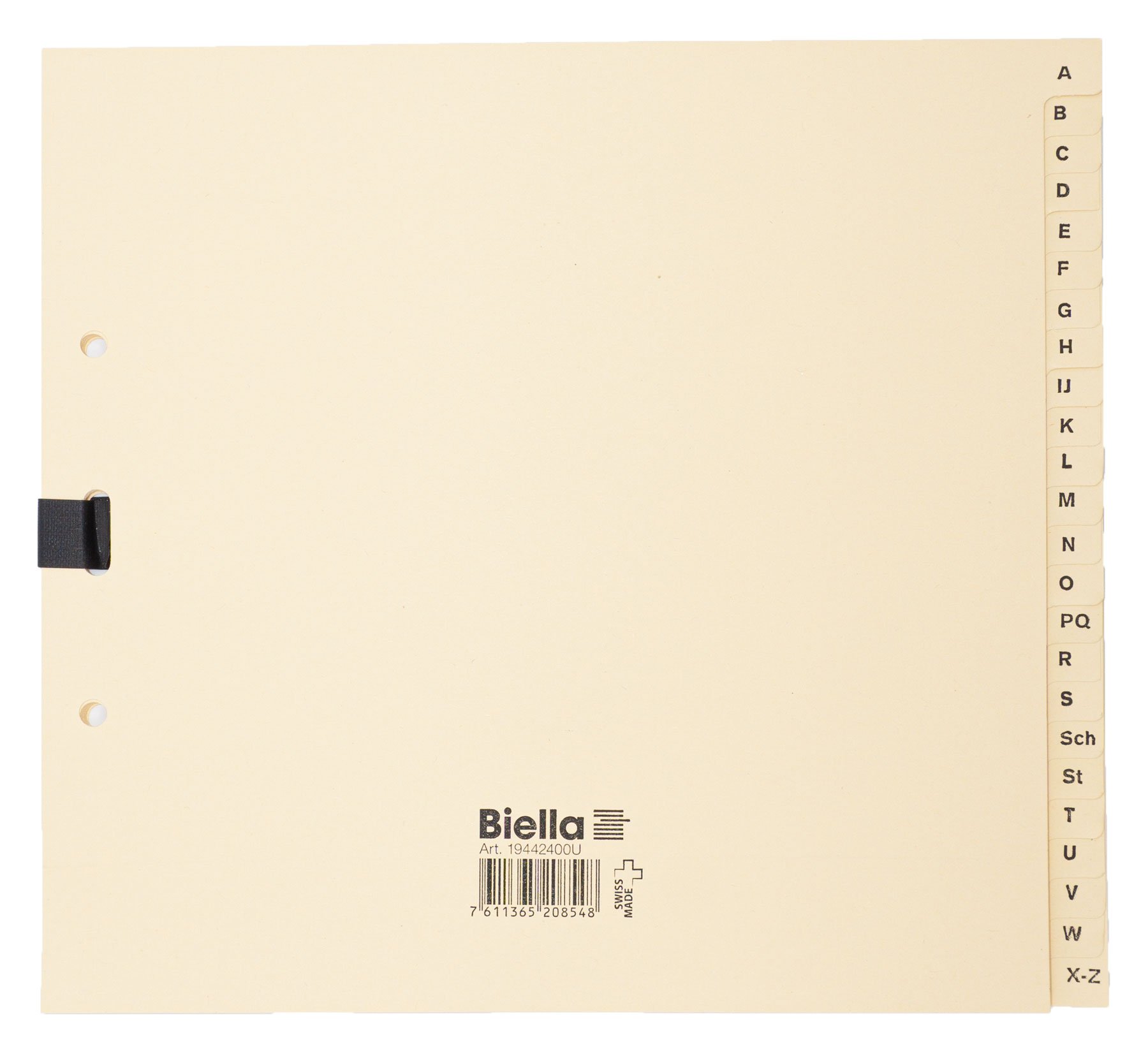 Biella Kartonregister A4 115gr A-Z 24-teilig teildeckend Pic3