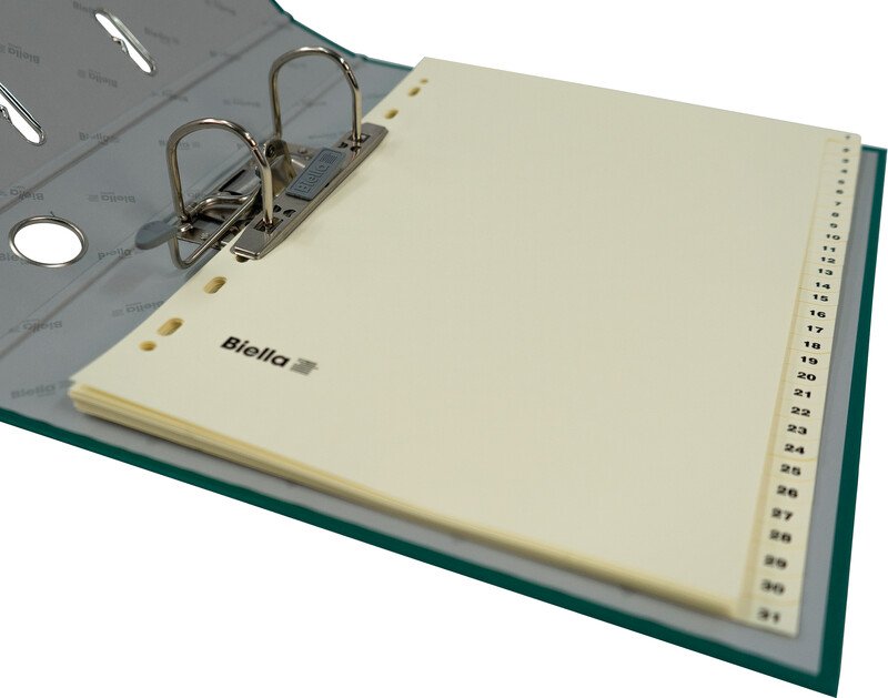 Biella Kartonregister A4 160gr 1-31 Pic3