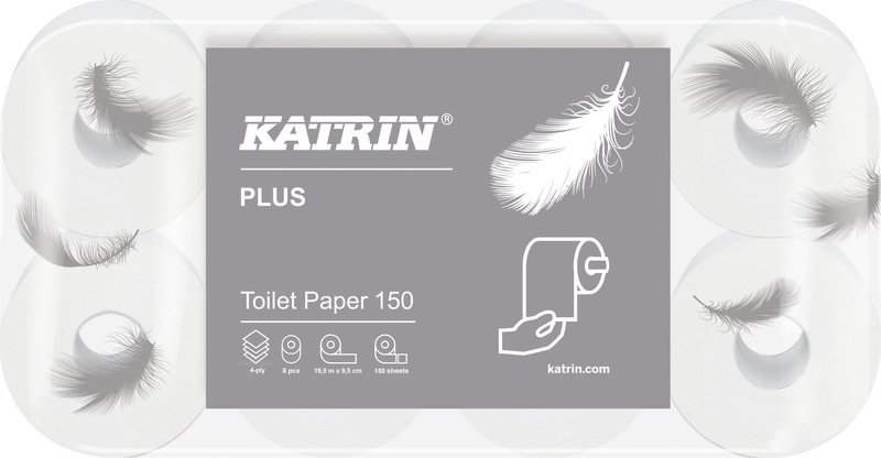 Katrin Toilettenpapier Plus 4-lagig Pic1