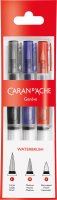 Caran d'Ache Aquarellpinsel mit Wasserreservoir Set