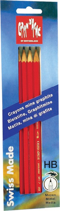 Caran d'Ache Bleistifte HB 341 à 4 Pic1