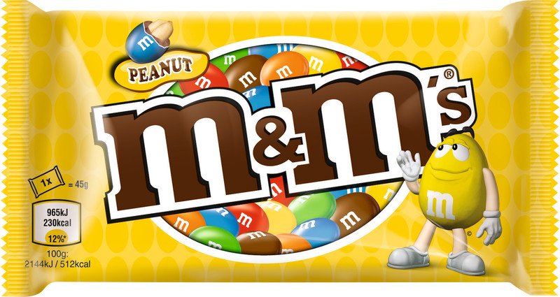M&M Peanut 45g Pic1
