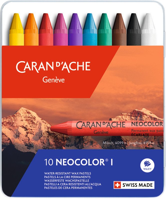 Caran d'ache Neocolor I 10er Pic1