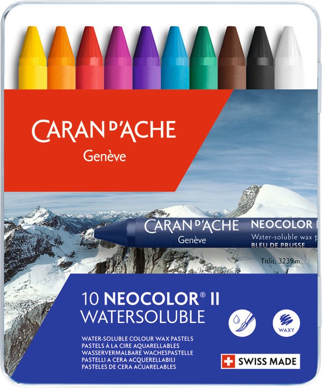 Caran d'ache Neocolor II 10er Pic1