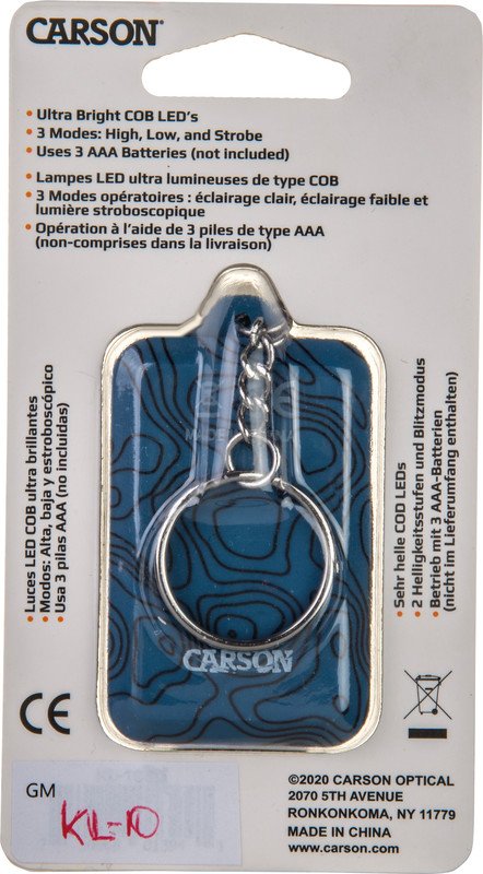 Carson Schlüsselanhänger Taschenlampe LED Pic5